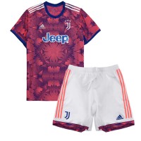 Juventus Fußballbekleidung 3rd trikot Kinder 2022-23 Kurzarm (+ kurze hosen)
